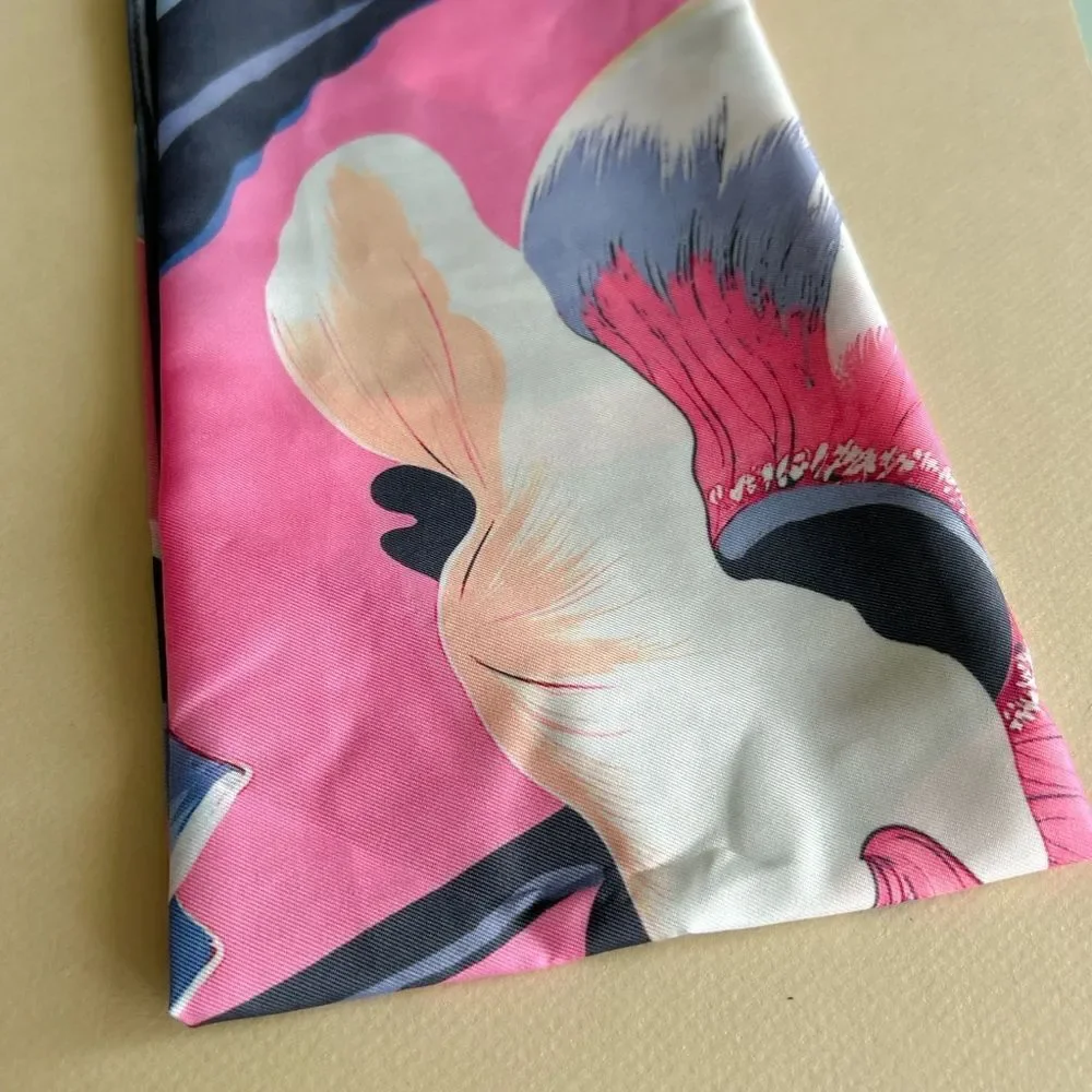 Vibrant Floral Scarf P62